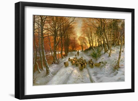 Glowed with Tints of Evening Hours-Joseph Farquharson-Framed Giclee Print