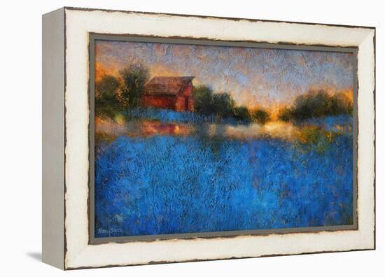 Glowing Horizon-Thomas Stotts-Framed Stretched Canvas