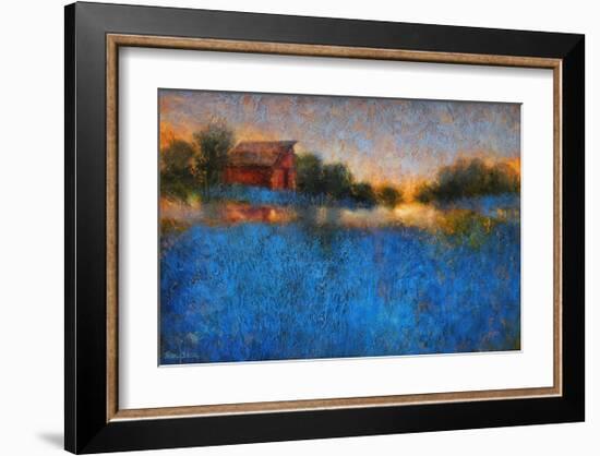 Glowing Horizon-Thomas Stotts-Framed Art Print