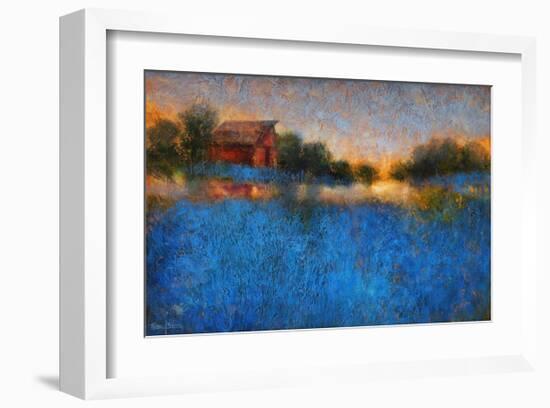 Glowing Horizon-Thomas Stotts-Framed Art Print