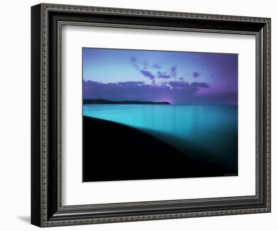 Glowing Turquoise Blue Waters-Jan Lakey-Framed Photographic Print