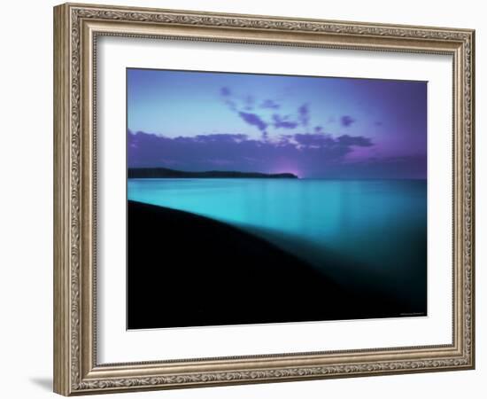 Glowing Turquoise Blue Waters-Jan Lakey-Framed Photographic Print