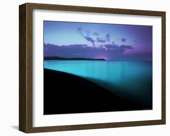 Glowing Turquoise Blue Waters-Jan Lakey-Framed Photographic Print