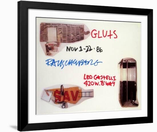 Gluts-Robert Rauschenberg-Framed Collectable Print