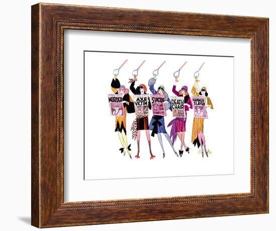 Gluttons for Punishment-Russell Patterson-Framed Premium Giclee Print