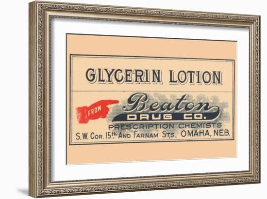 Glycerin Lotion-null-Framed Art Print