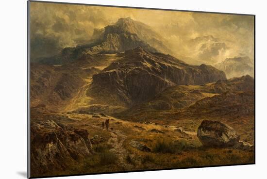 Glyder Fawr, Snowdon Range, Wales, 1881-Benjamin Williams Leader-Mounted Giclee Print