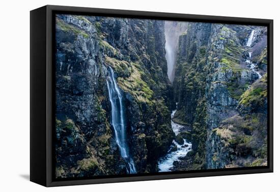 Glymur Waterfall, Iceland, Polar Regions-John Alexander-Framed Premier Image Canvas