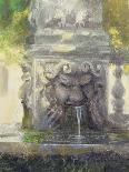 The Pantheon Fountain, Rome, 1983-Glyn Morgan-Framed Giclee Print
