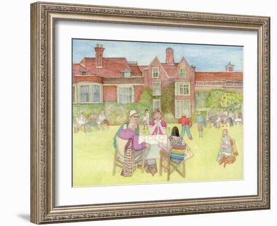 Glyndebourne, 2018-Gillian Lawson-Framed Giclee Print