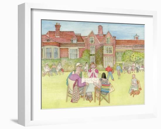 Glyndebourne, 2018-Gillian Lawson-Framed Giclee Print