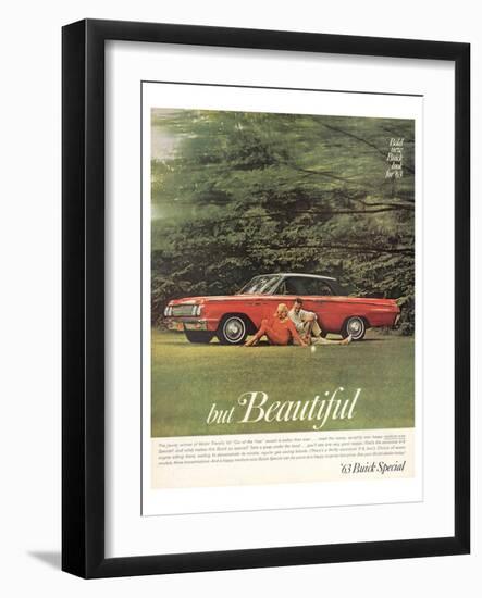 GM Bold New Buick Look for '63-null-Framed Art Print