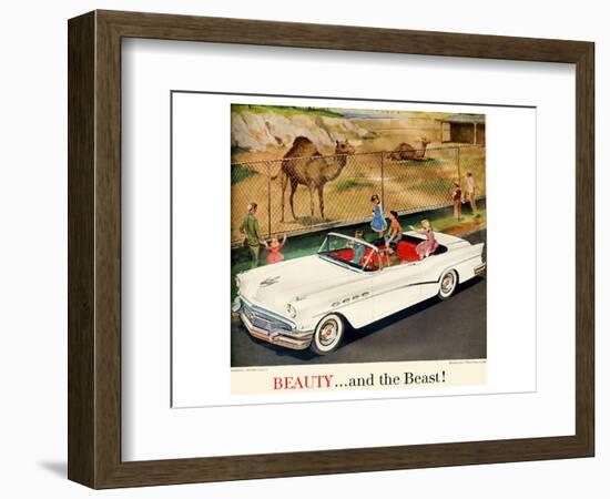 GM Buick -Beauty and the Beast-null-Framed Art Print