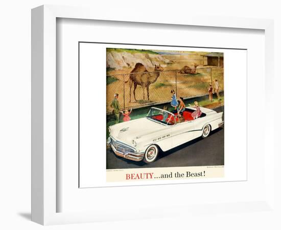 GM Buick -Beauty and the Beast-null-Framed Art Print