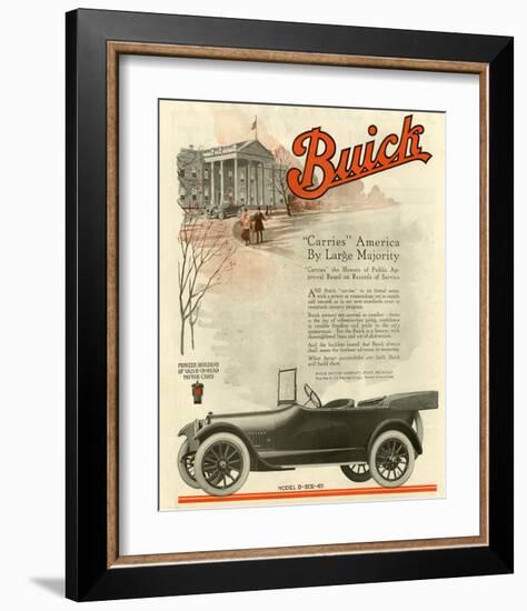 GM Buick …Carries America-null-Framed Art Print