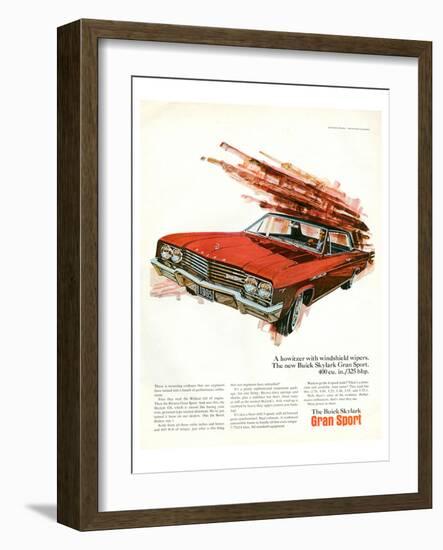 GM Buick-Gran Sport 325 Hp-null-Framed Art Print