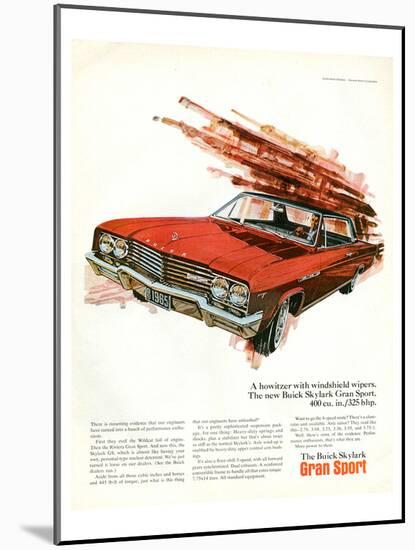 GM Buick-Gran Sport 325 Hp-null-Mounted Art Print