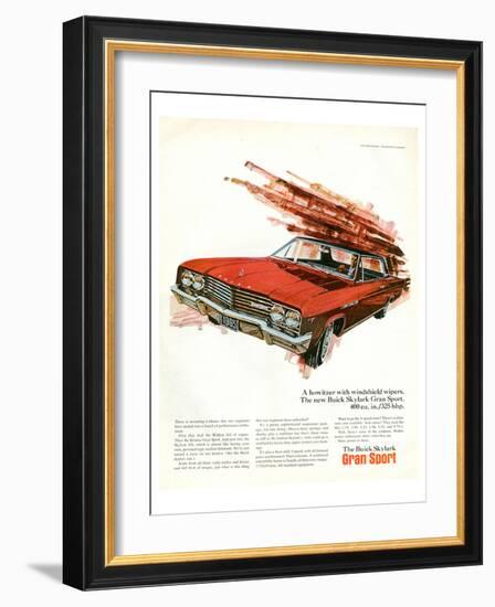 GM Buick-Gran Sport 325 Hp-null-Framed Art Print