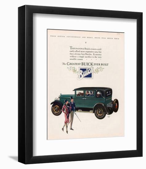 GM Buick - Greatest Ever Built-null-Framed Art Print