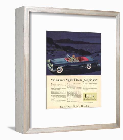 GM Buick - Just for You-null-Framed Art Print