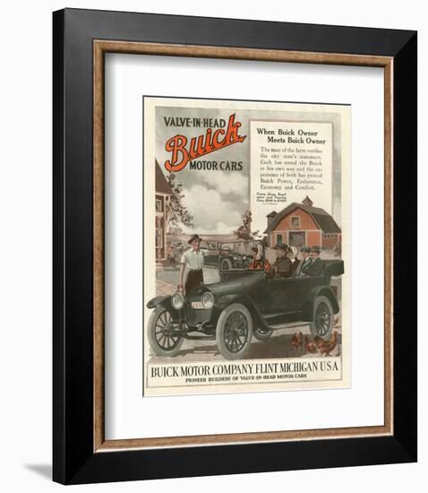 GM Buick - Power Endurance…-null-Framed Premium Giclee Print