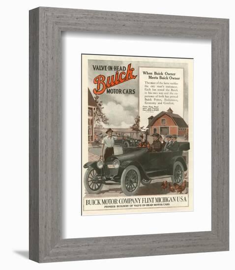 GM Buick - Power Endurance…-null-Framed Premium Giclee Print