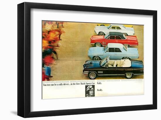 GM Buick - Rally Driver-null-Framed Art Print