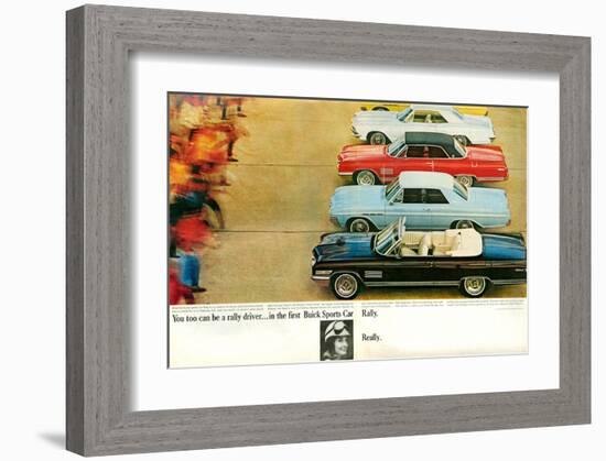 GM Buick - Rally Driver-null-Framed Art Print