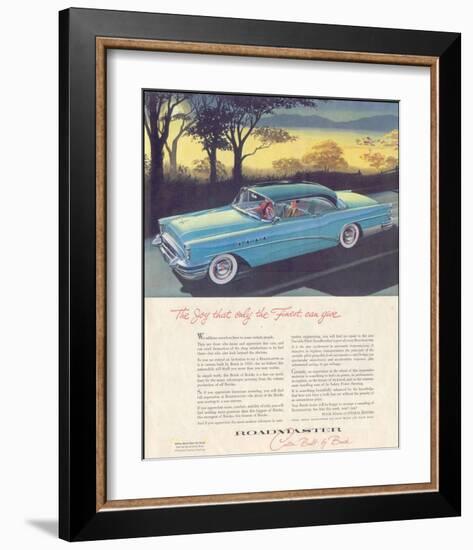 GM Buick - Roadmaster-null-Framed Art Print