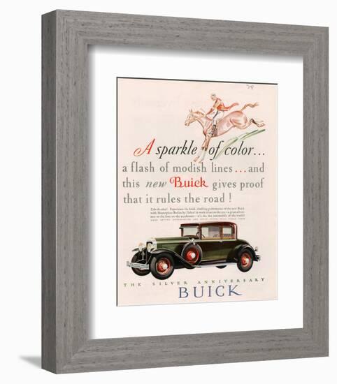 GM Buick - Sparkle of Color-null-Framed Premium Giclee Print