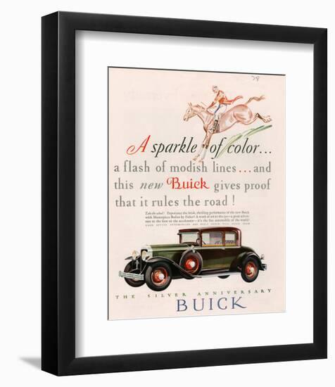 GM Buick - Sparkle of Color-null-Framed Art Print