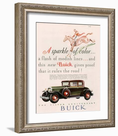 GM Buick - Sparkle of Color-null-Framed Art Print