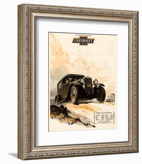 GM Chevrolet Economic Transport-null-Framed Premium Giclee Print