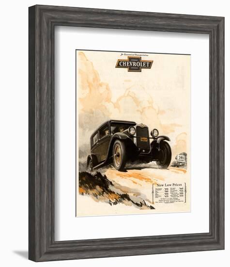 GM Chevrolet Economic Transport-null-Framed Premium Giclee Print