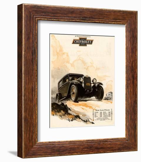 GM Chevrolet Economic Transport-null-Framed Premium Giclee Print