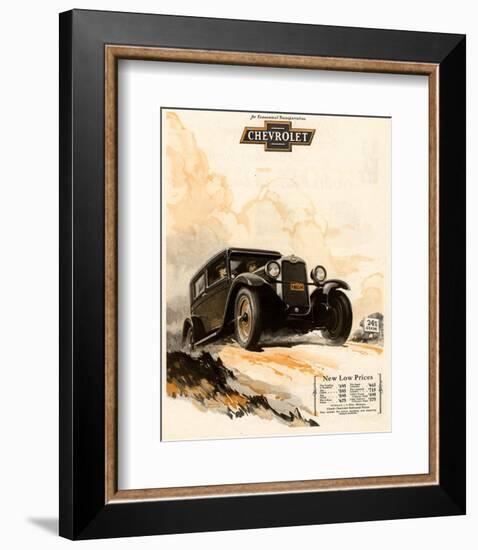 GM Chevrolet Economic Transport-null-Framed Premium Giclee Print