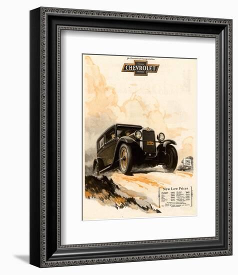 GM Chevrolet Economic Transport-null-Framed Premium Giclee Print