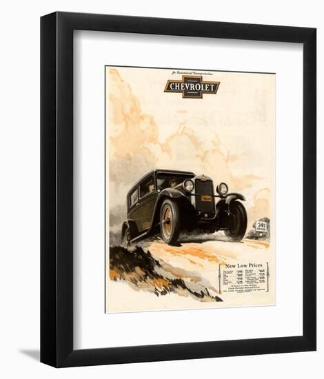 GM Chevrolet Economic Transport-null-Framed Premium Giclee Print