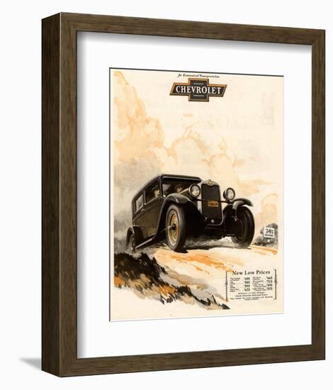 GM Chevrolet Economic Transport-null-Framed Premium Giclee Print