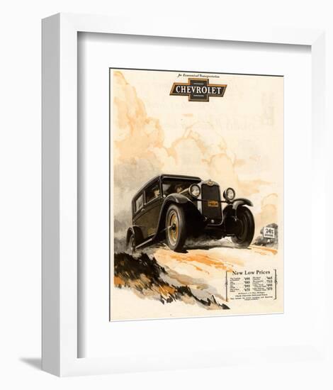 GM Chevrolet Economic Transport-null-Framed Premium Giclee Print