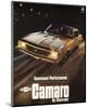 GM Chevy Comaro Performance-null-Mounted Art Print