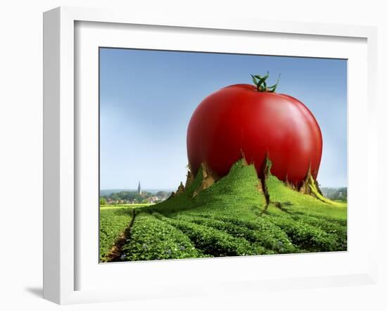 GM Gone Wrong, Conceptual Image-SMETEK-Framed Photographic Print