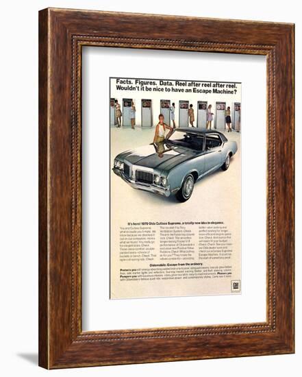 GM Oldsmobile - Escape Machine-null-Framed Premium Giclee Print