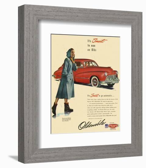 GM Oldsmobile - Go Automatic-null-Framed Art Print