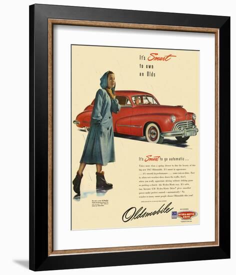 GM Oldsmobile - Go Automatic-null-Framed Art Print