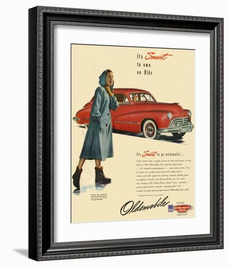 GM Oldsmobile - Go Automatic-null-Framed Art Print