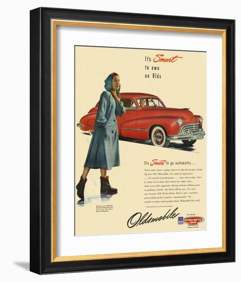 GM Oldsmobile - Go Automatic-null-Framed Art Print