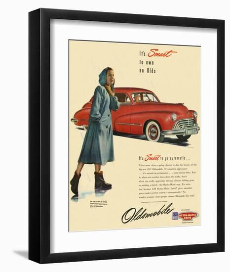 GM Oldsmobile - Go Automatic-null-Framed Art Print