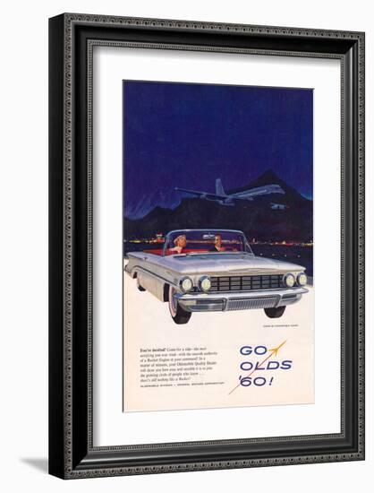 GM Oldsmobile - Go Olds '60!-null-Framed Art Print