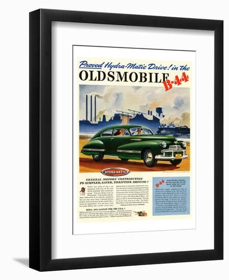 GM Oldsmobile-Hydramatic Drive-null-Framed Art Print